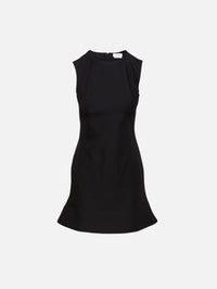 Sleeveless Evening Mini Dress,ALEXANDER MCQUEEN,BLACK,Image 1