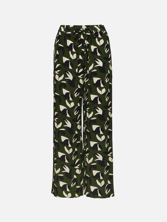 Drawstring Trouser,MATTEAU,AGAVE,Image 1