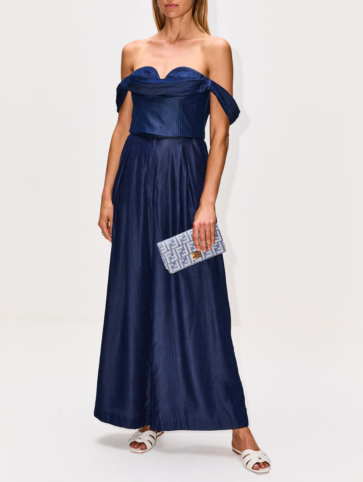 Plenitud Pant,ANDRES OTALORA,DARK WASH DENIM,Image 2