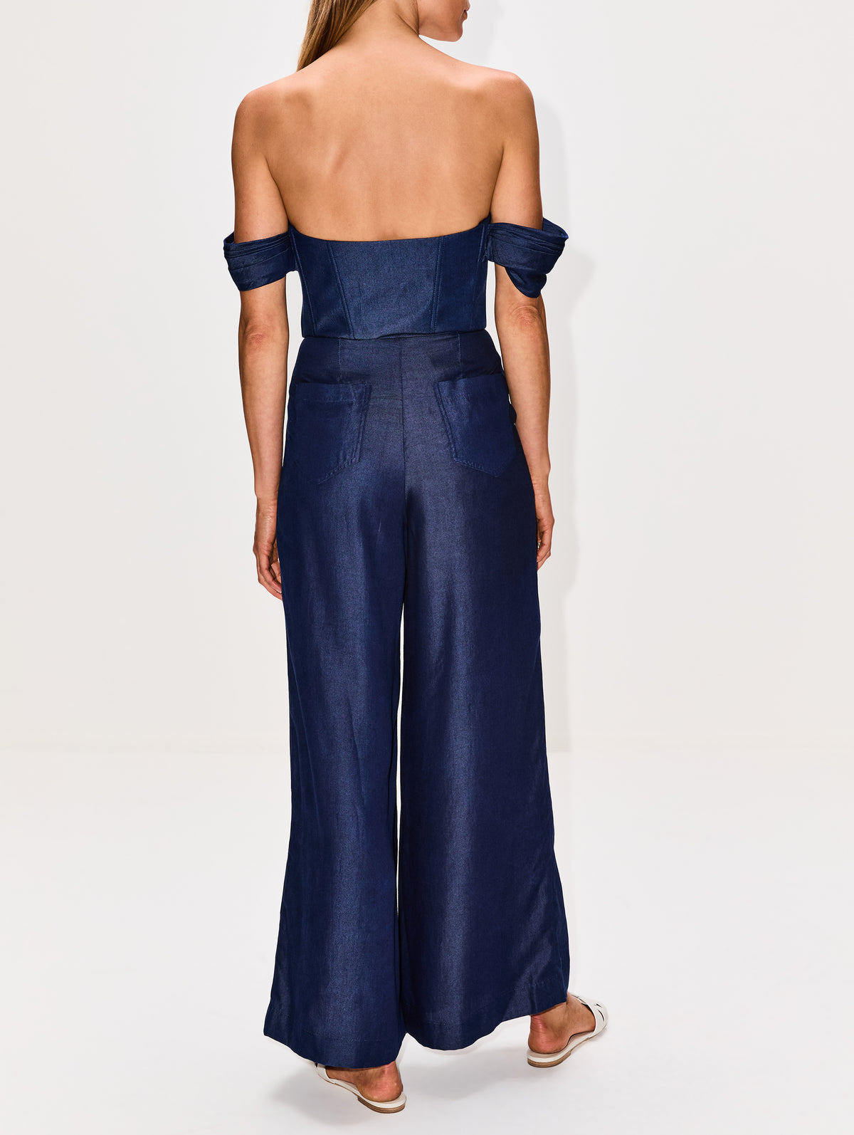 Plenitud Pant,ANDRES OTALORA,DARK WASH DENIM,Image 3