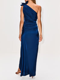 Nocturna Dress,ANDRES OTALORA,NAVY,Image 4