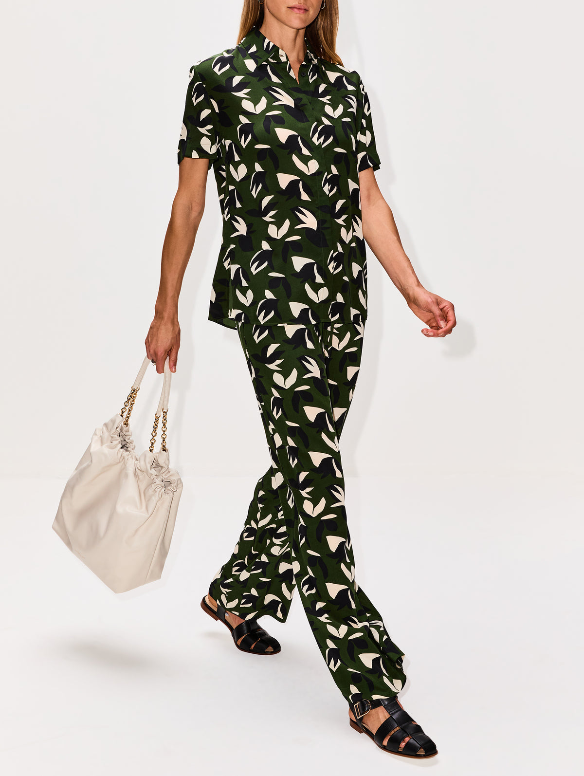 Short Sleeve Shirt,MATTEAU,AGAVE,Image 3