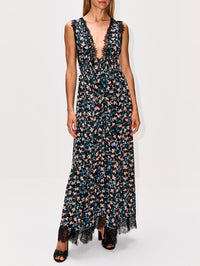 Marguerite V-Neck Gown,ULLA JOHNSON,NOCTURNE,Image 2