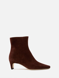 Wally Ankle Boot,STAUD,MAHOGANY,Image 1