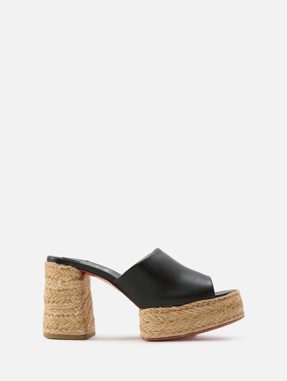 Calakala Mule 85mm,CHRISTIAN LOUBOUTIN,BLACK,Image 1