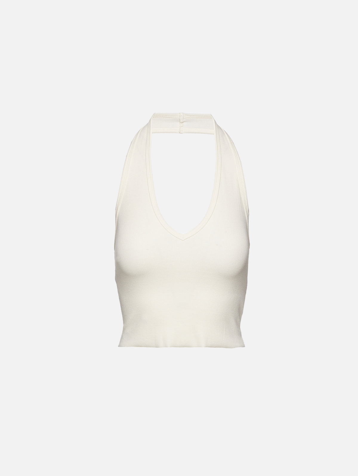 Halter Top,ÉTERNE,CREAM,Image 1