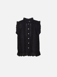 Lara Shirt,XÍRENA,BLACK,Image 1