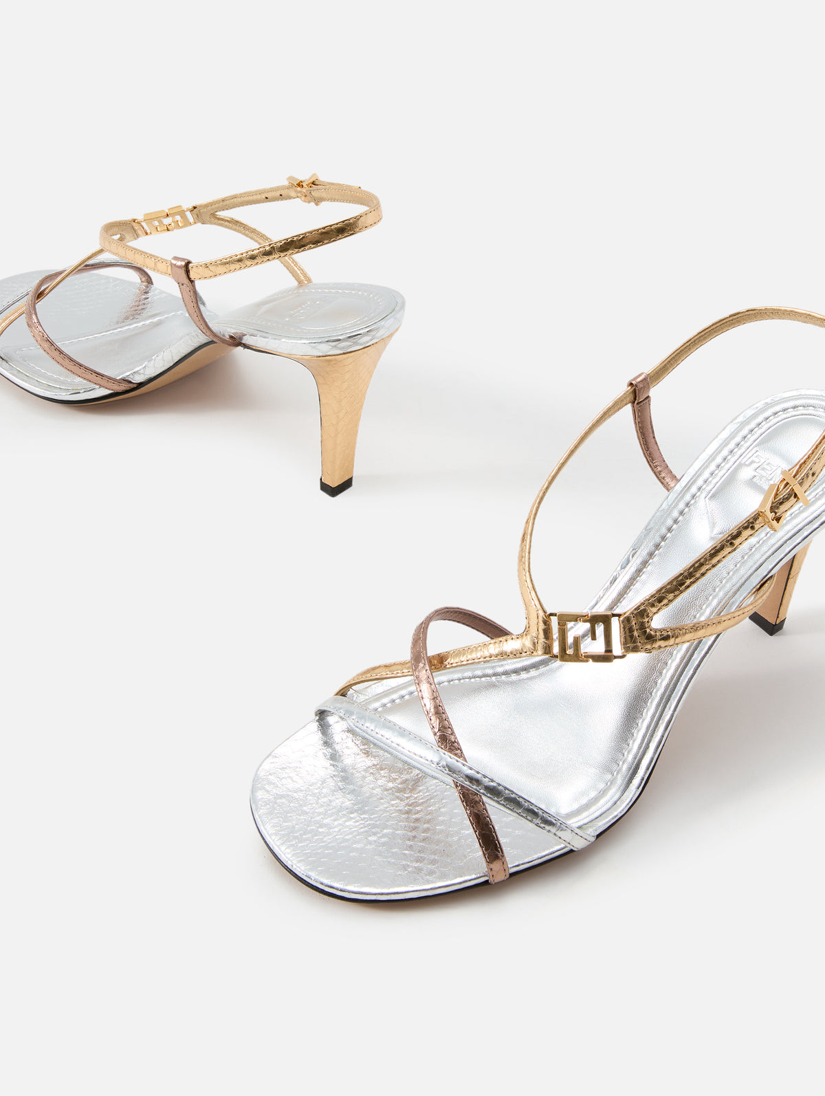 Ffold High Heel,FENDI,MULTICOLOR,Image 3