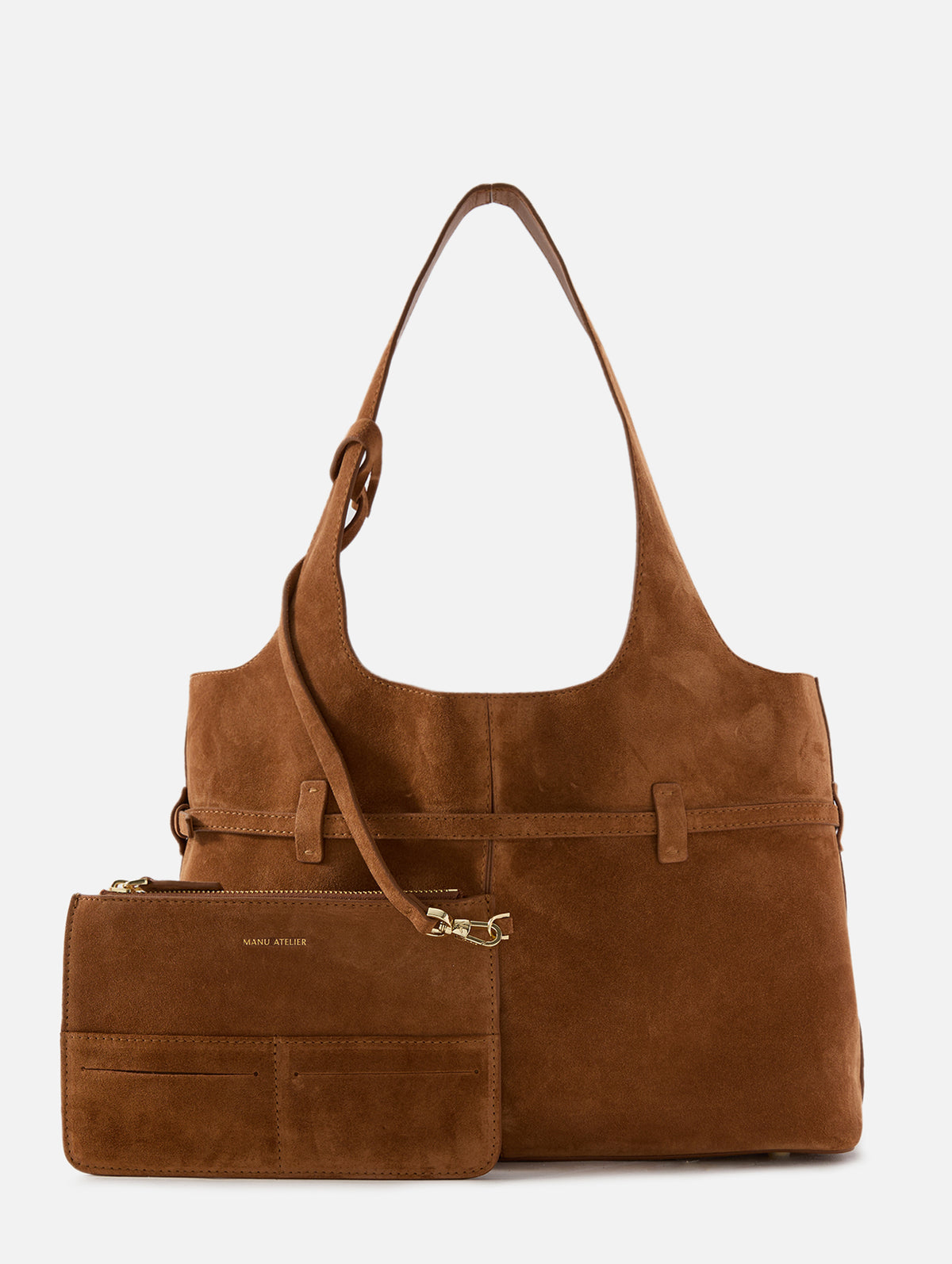 Cambon Cabas Bag,MANU ATELIER,CAMEL,Image 3