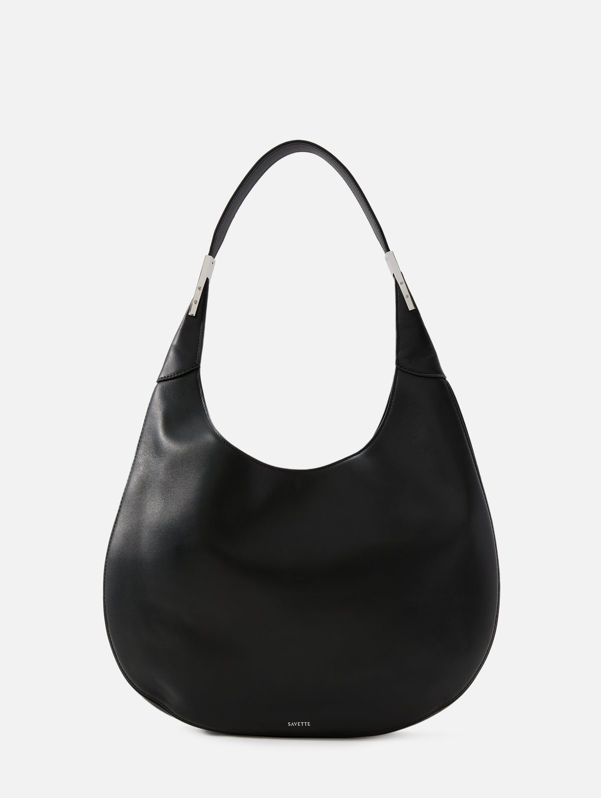 Florence Hobo Bag,SAVETTE,BLACK,Image 1