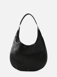 Florence Hobo Bag,SAVETTE,BLACK,Image 1