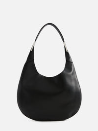 Florence Hobo Bag,SAVETTE,BLACK,Image 3