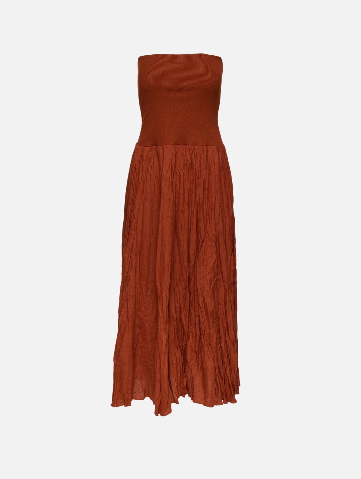 Light and Sound Ankle Dress,JOHANNA ORTIZ,MOCCA,Image 1