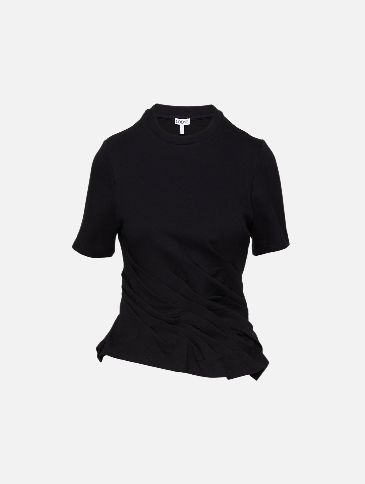 Twisted Top,LOEWE,BLACK,Image 1