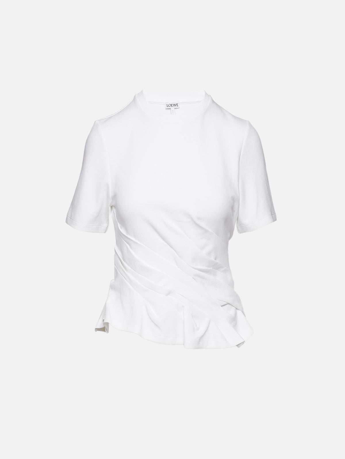 Twisted Top,LOEWE,WHITE,Image 1