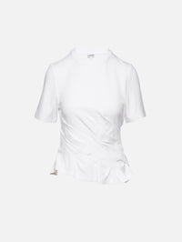 Twisted Top,LOEWE,WHITE,Image 1