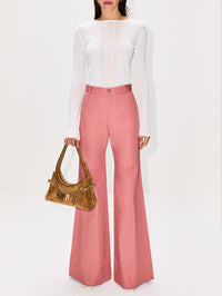 Pink Trouser,CHLOÉ,WILD PINK,Image 2