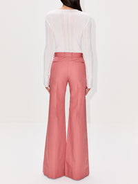 Pink Trouser,CHLOÉ,WILD PINK,Image 3