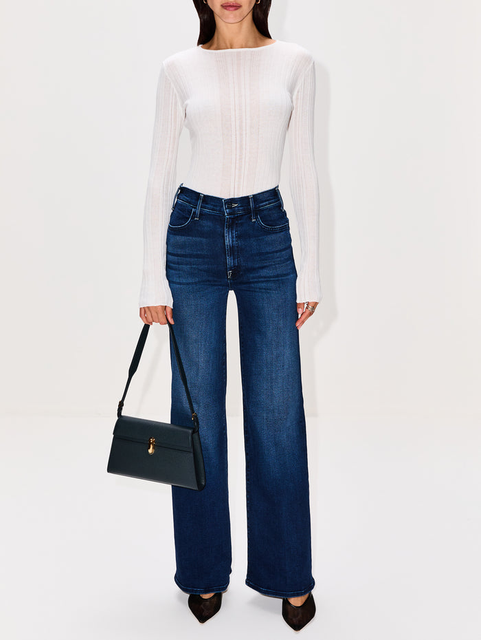 Hustler Roller Sneak Jean,MOTHER,HOMECOMING,Image 1