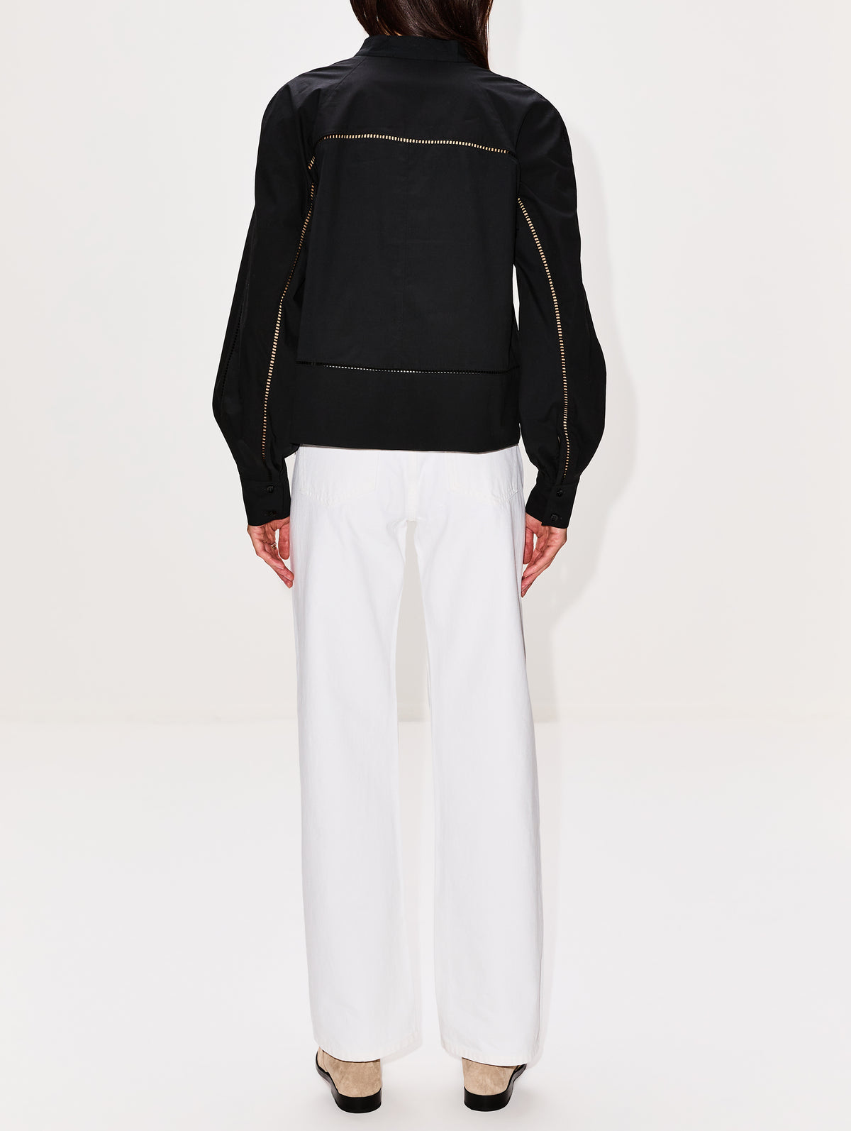 Grayson Top,PROENZA SCHOULER,BLACK,Image 3