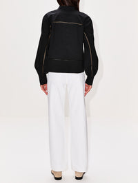Grayson Top,PROENZA SCHOULER,BLACK,Image 3