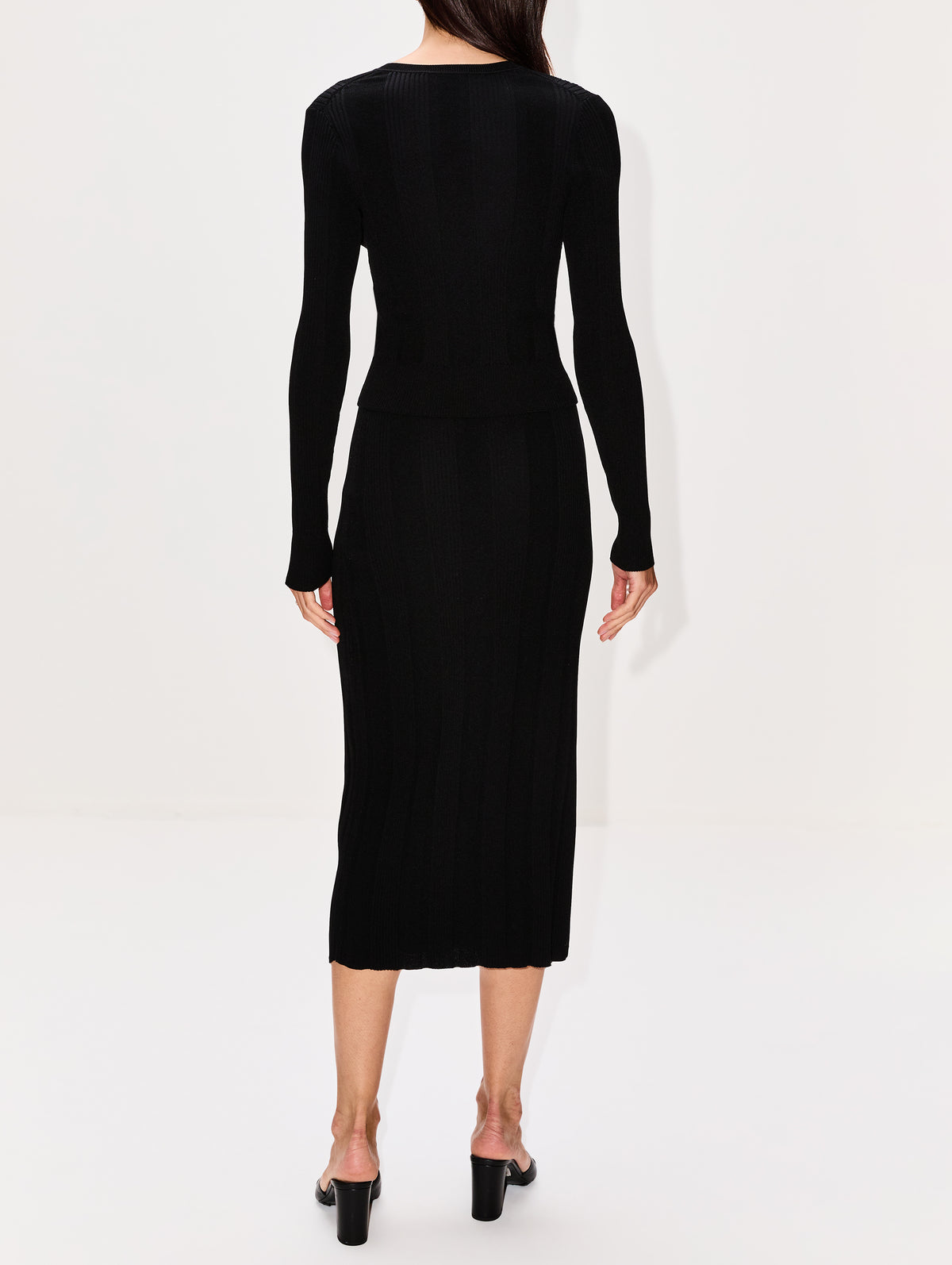 Ryanne Skirt,PROENZA SCHOULER,BLACK,Image 4