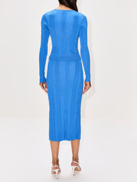 Currin Top,PROENZA SCHOULER,BLUE,Image 3