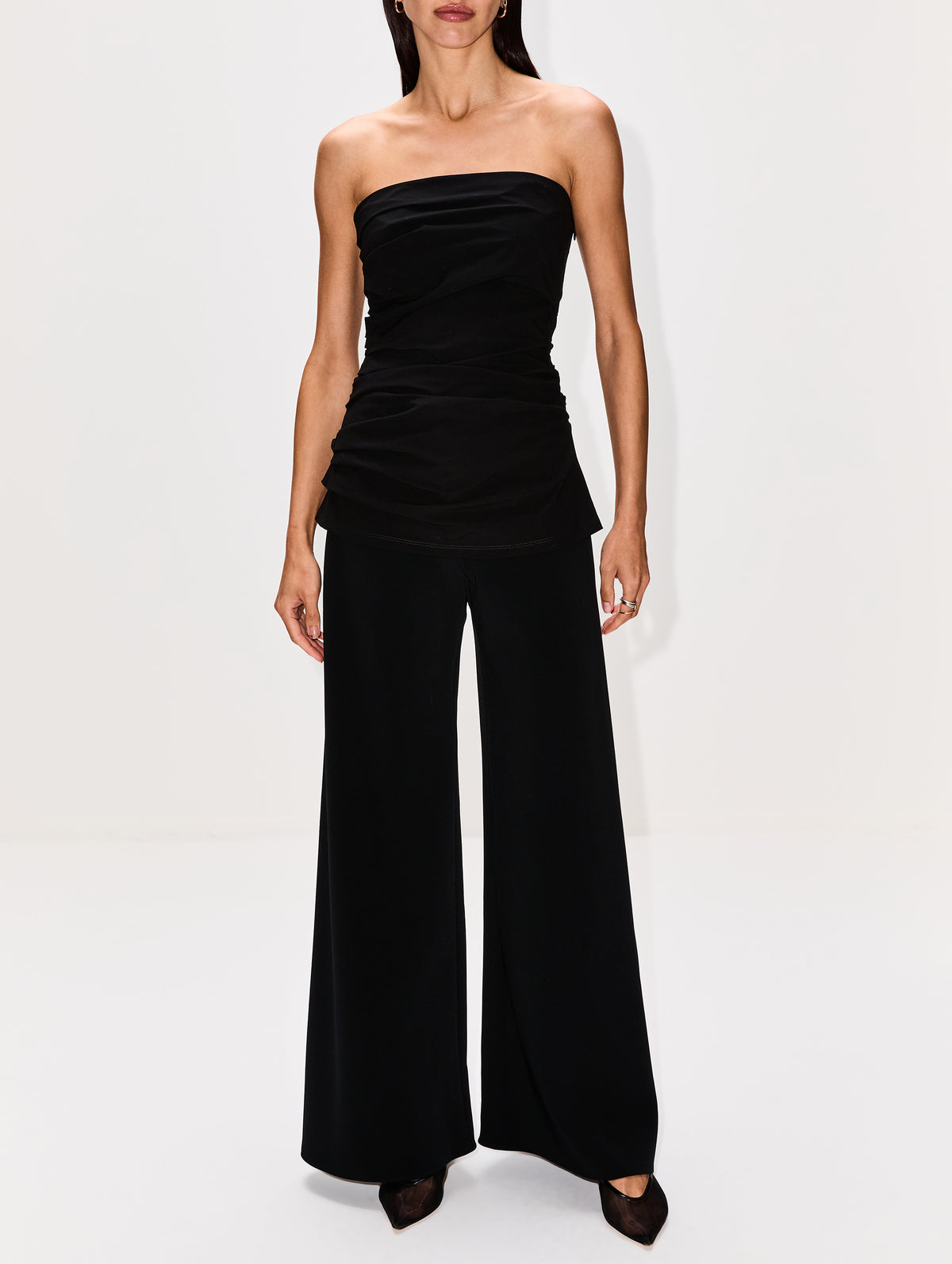 Lena Top,PROENZA SCHOULER,BLACK,Image 2