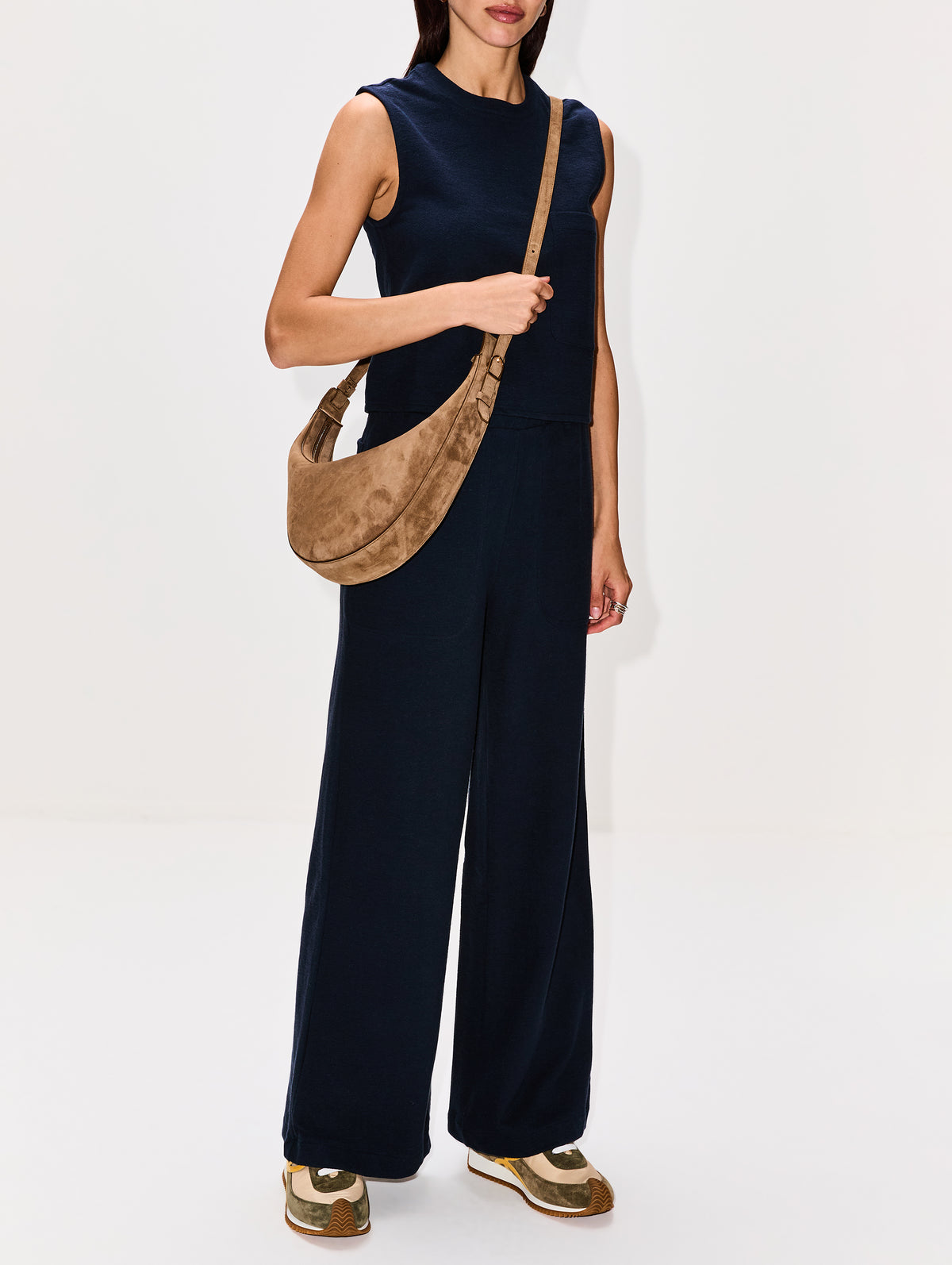 Flow Runner 2.0 Sneaker,LOEWE,CREAM/YELLOW/OLIVE GREEN,Image 2