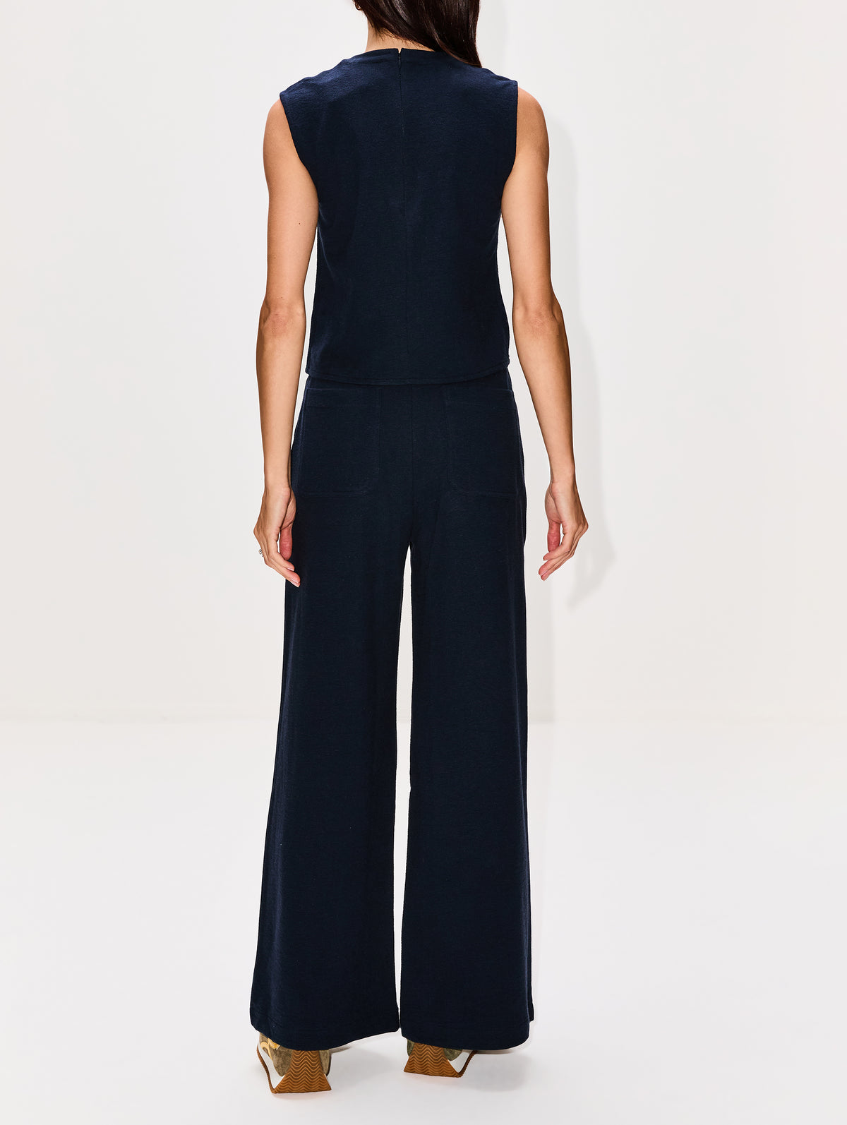 Short Muscle Tank,TWP,MIDNIGHT,Image 3