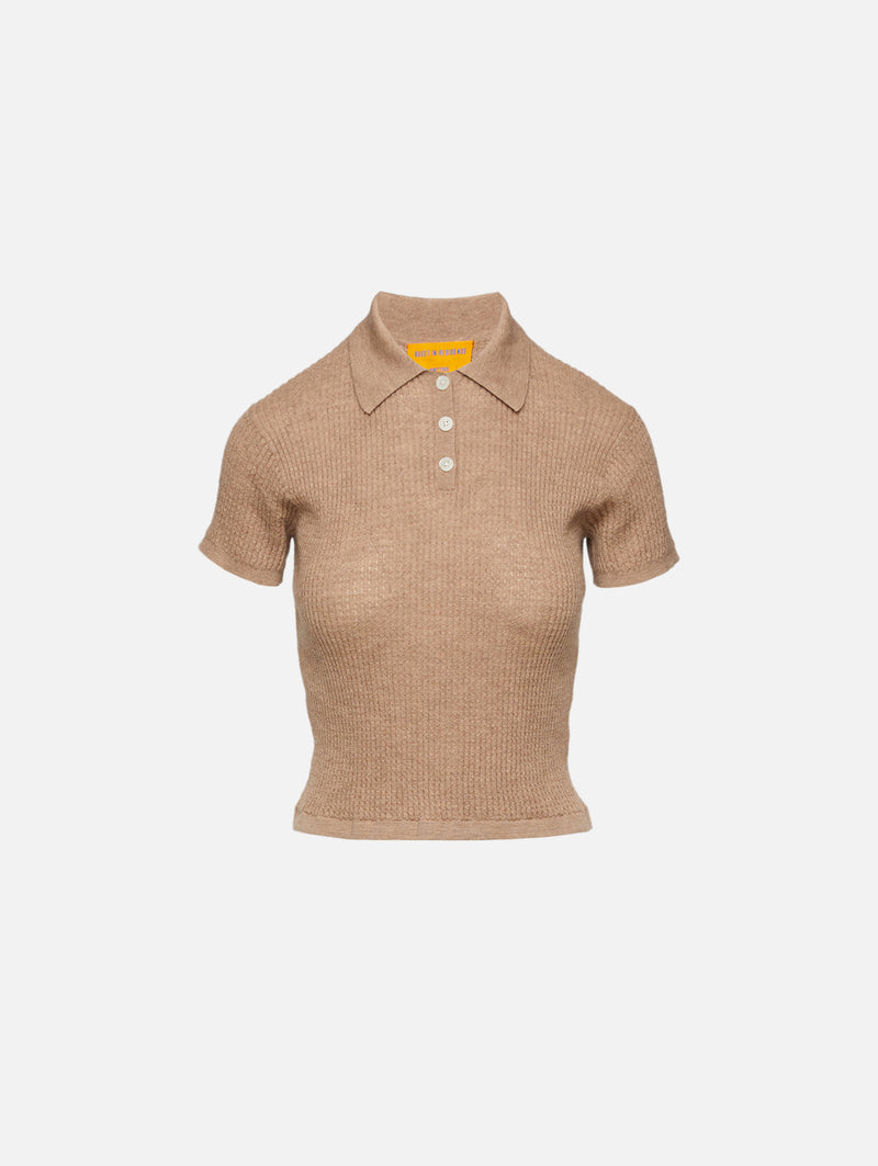 Shrunken Polo Top