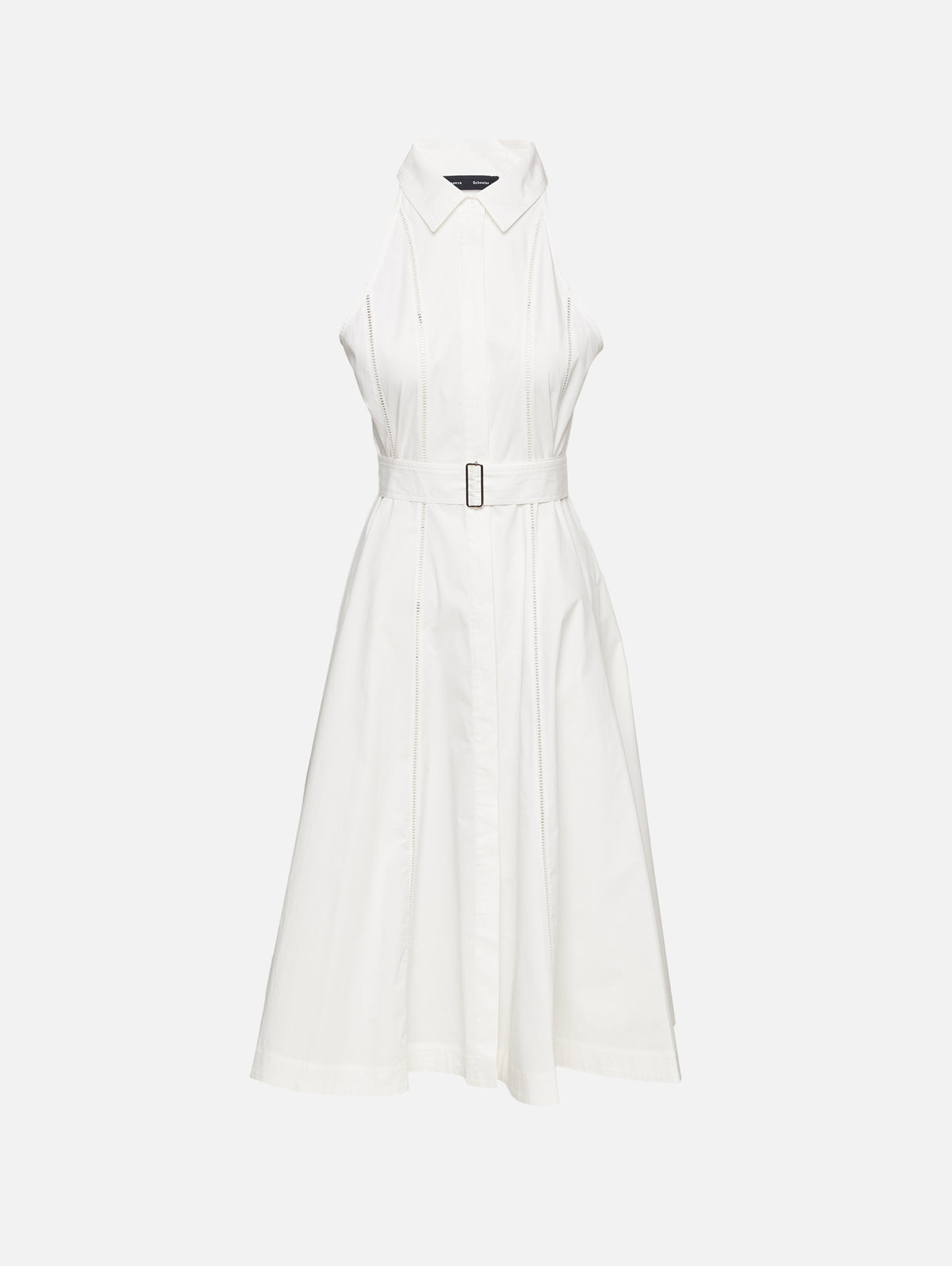 Proenza Schouler Women's Dorothy Cotton Poplin Midi-Shirtdress - White Proenza Schouler Women's Dorothy Cotton Poplin Midi-Shirtdress - White
