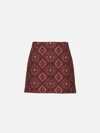 Fall Skirt,VANESSA BRUNO,MULTICO/ROSE,Image 1