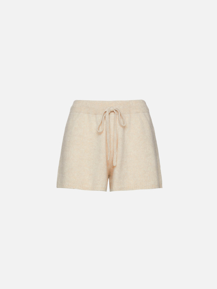 Relaxed Short,THE ELDER STATESMAN,WHITE,Image 1