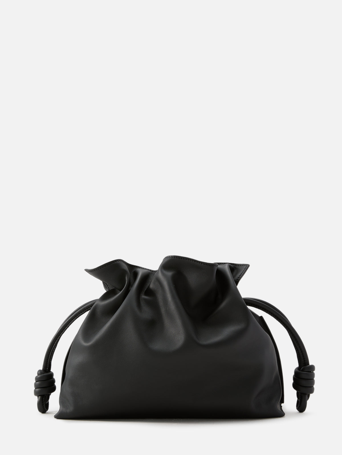 Flamenco Clutch,LOEWE,BLACK/BURGUNDY,Image 3