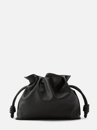 Flamenco Clutch,LOEWE,BLACK/BURGUNDY,Image 3