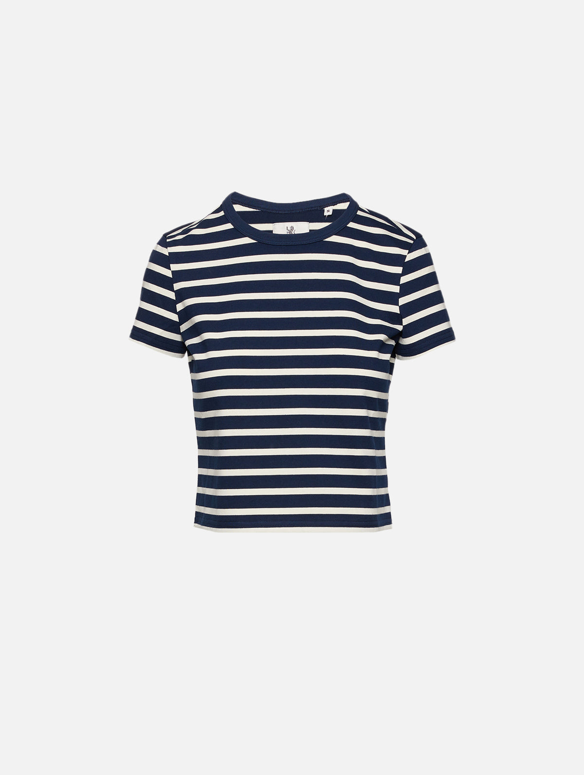 Striped Baby Tee,DENIMIST,BLUE NAVY STRIP,Image 1