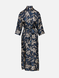 Peonia Dress,MAX MARA,MIDNIGHT BLUE,Image 1