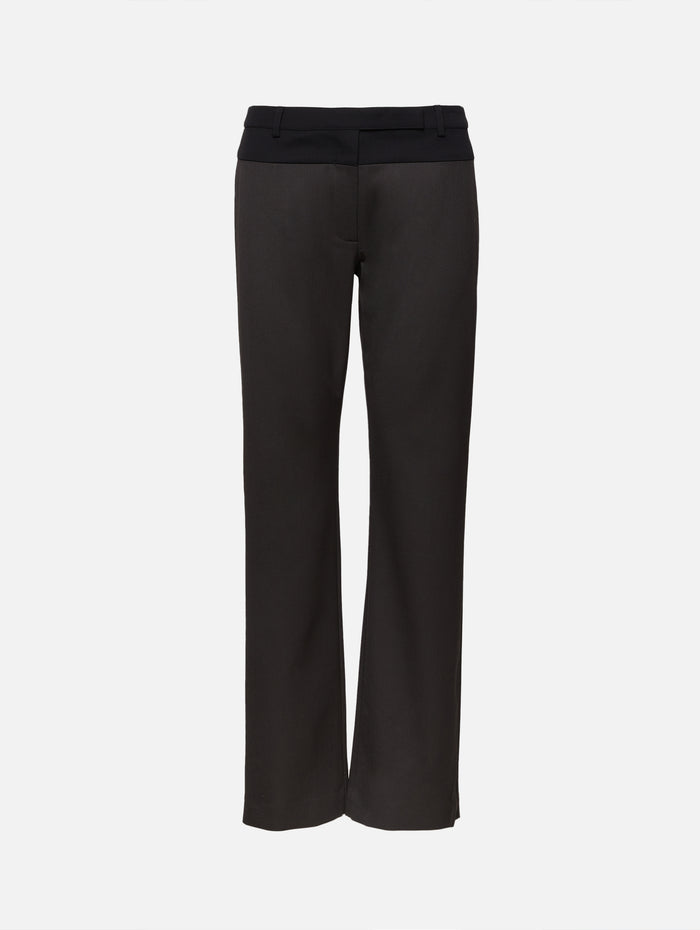 90s Splice Pant,ST AGNI,BLACK OLIVE,Image 1