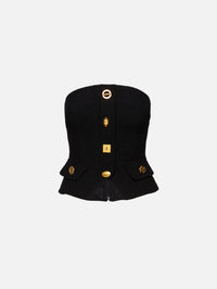 Bijou Top,FRANCOISE,BLACK BOUCLETTE,Image 1