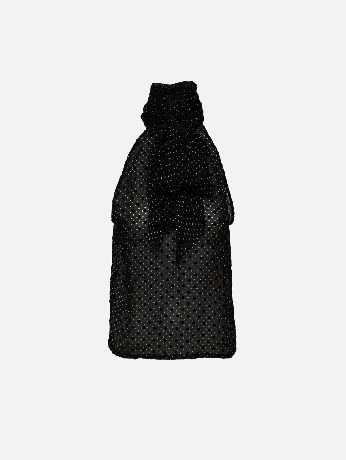 Susan Blouse,FRANCOISE,POLKA DOT BLACK,Image 1