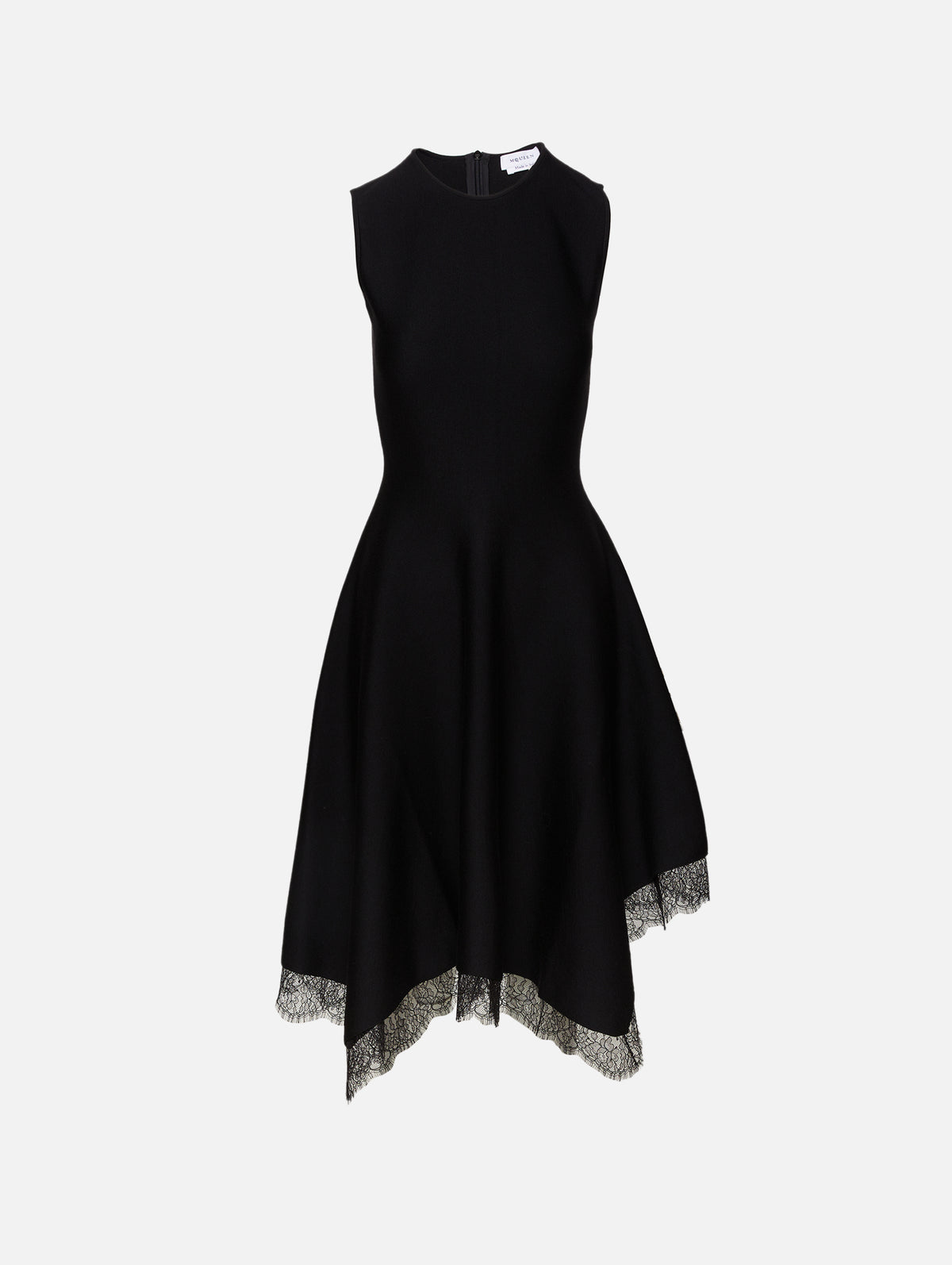 Asymmetrical Lace Dress ALEXANDER MCQUEEN elysewalker