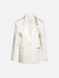 Nell Blazer,BRANDON MAXWELL,IVORY,Image 1