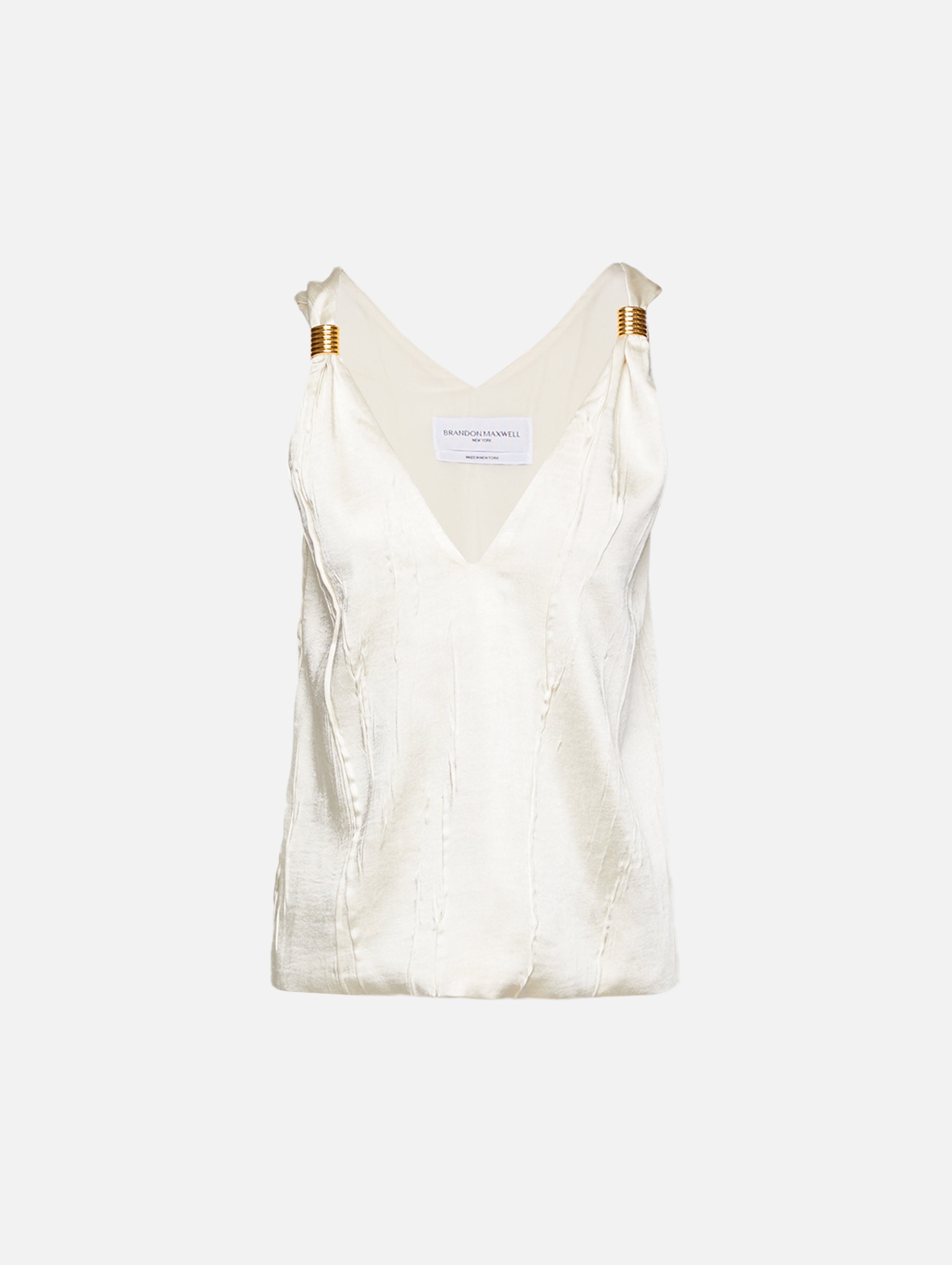 Drew Deep V Tank | BRANDON MAXWELL | elysewalker