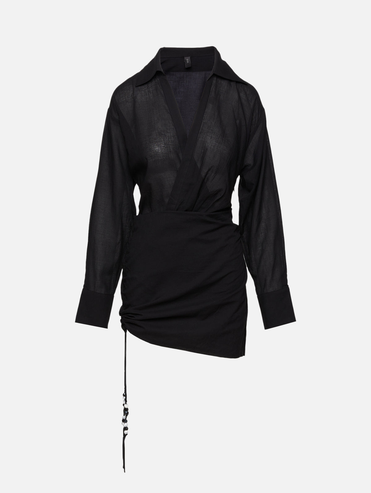 Azura Mini Dress,SIR.,BLACK,Image 1