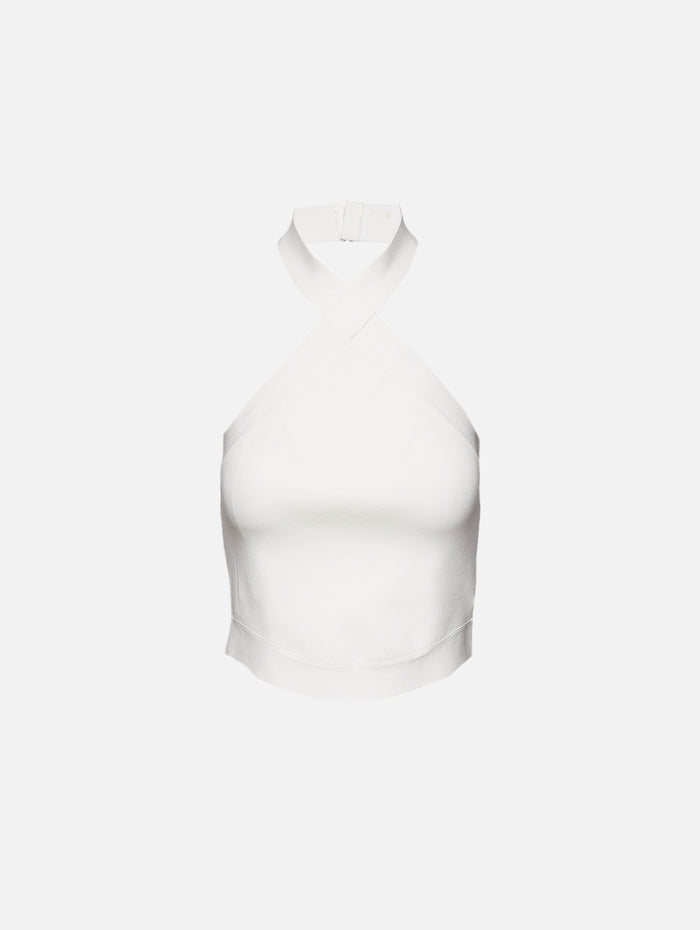 Louisa Knit Top,CULT GAIA,OFF WHITE,Image 1