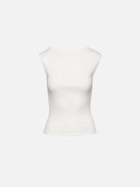 Ballerina Top,ST AGNI,WHITE,Image 1