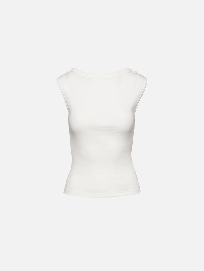 Ballerina Top,ST AGNI,WHITE,Image 1