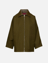 GG Bomber Jacket,GUCCI,ARMY GREEN,Image 1