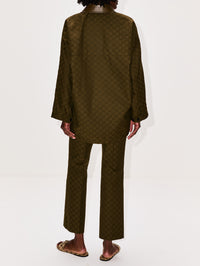 GG Bomber Jacket,GUCCI,ARMY GREEN,Image 3